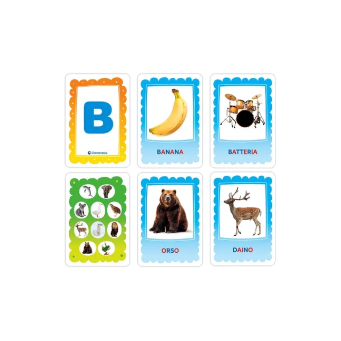 Montessori Flashcards - Alfabeto Tattile^Clementoni Hot