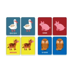Montessori Flashcards - Che verso fa?^Clementoni New