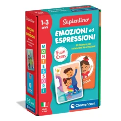 Montessori Flashcards - Emozioni ed Espressioni^Clementoni Clearance