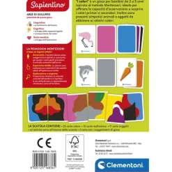 Montessori Flashcards - I Colori^Clementoni New