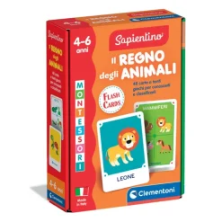 Montessori Flashcards - Il Regno degli Animali^Clementoni Clearance