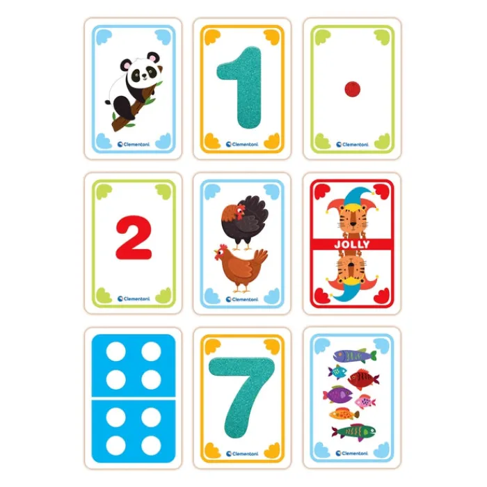 Montessori Flashcards - Numeri Tattili^Clementoni Discount