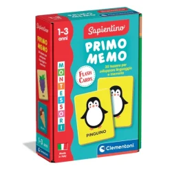 Montessori Flashcards - Primo Memo^Clementoni Online
