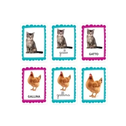 Montessori Flashcards - Prime Parole^Clementoni Best