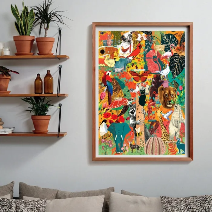 More Is More - Animal&Botanics - 1000 pezzi^Clementoni Hot