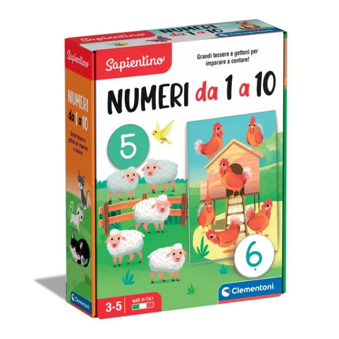Numeri da 1 a 10^Clementoni New