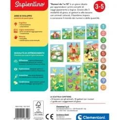 Numeri da 1 a 10^Clementoni New