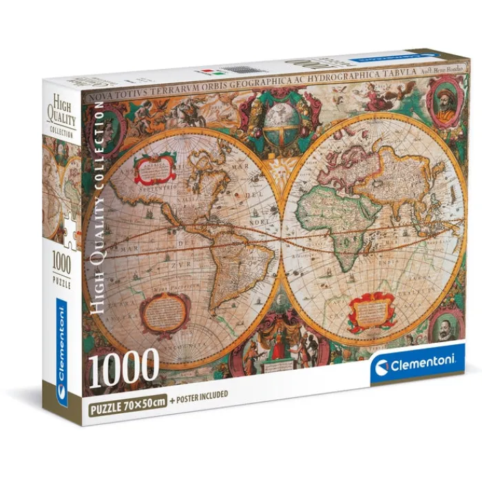 Old Map - 1000 pezzi^Clementoni Hot