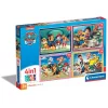 Paw Patrol - 1x12 + 1x16 + 1x20 + 1x24 pezzi^Clementoni Sale