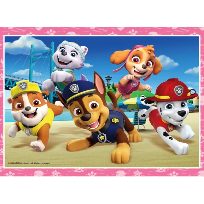 Paw Patrol - 1x12 + 1x16 + 1x20 + 1x24 pezzi^Clementoni Sale
