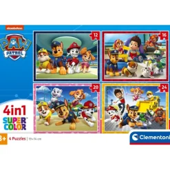 Paw Patrol - 1x12 + 1x16 + 1x20 + 1x24 pezzi^Clementoni Sale