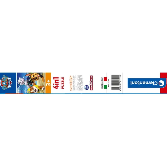 Paw Patrol - 1x12 + 1x16 + 1x20 + 1x24 pezzi^Clementoni Sale