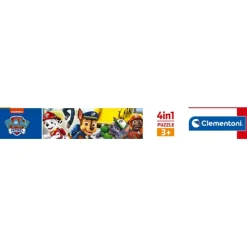 Paw Patrol - 1x12 + 1x16 + 1x20 + 1x24 pezzi^Clementoni Sale