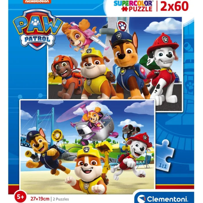 Paw Patrol - 2x60 pezzi^Clementoni Sale