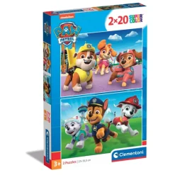 Paw Patrol - 2x20 pezzi^Clementoni Discount