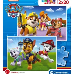Paw Patrol - 2x20 pezzi^Clementoni Discount