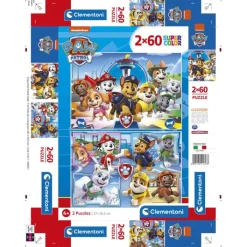 Paw Patrol - 2x20 pezzi^Clementoni Discount