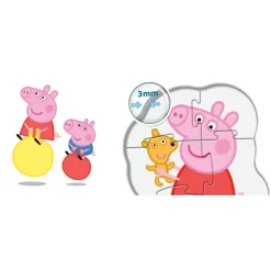 Peppa Pig - 1x3 + 1x6 + 1x9 + 1x12 pezzi^Clementoni
