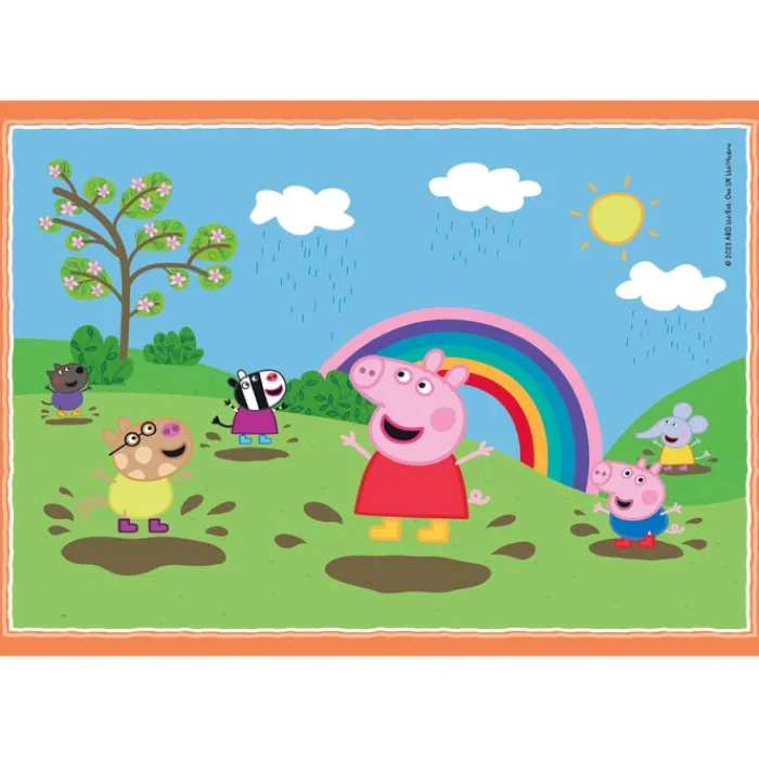 Peppa Pig - 1x12 + 1x16 + 1x20 + 1x24 pezzi^Clementoni Clearance