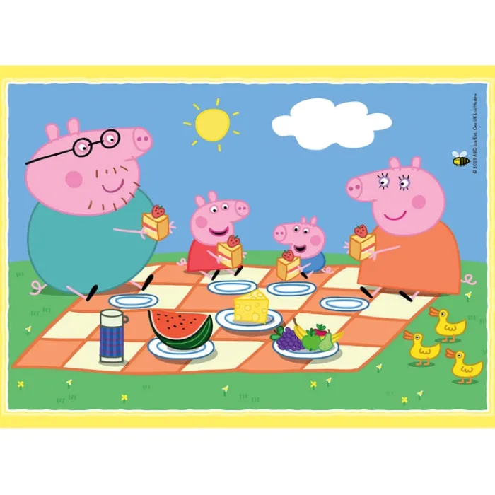 Peppa Pig - 1x12 + 1x16 + 1x20 + 1x24 pezzi^Clementoni Clearance