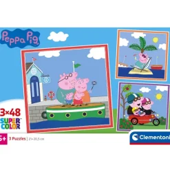 Peppa Pig - 3x48 pezzi^Clementoni Discount