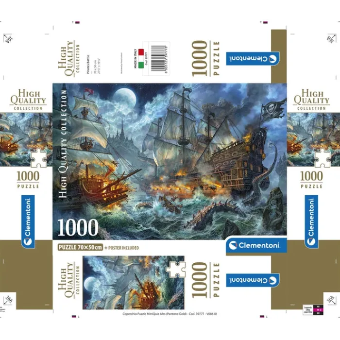 Pirates Battle - 1000 pezzi^Clementoni Discount