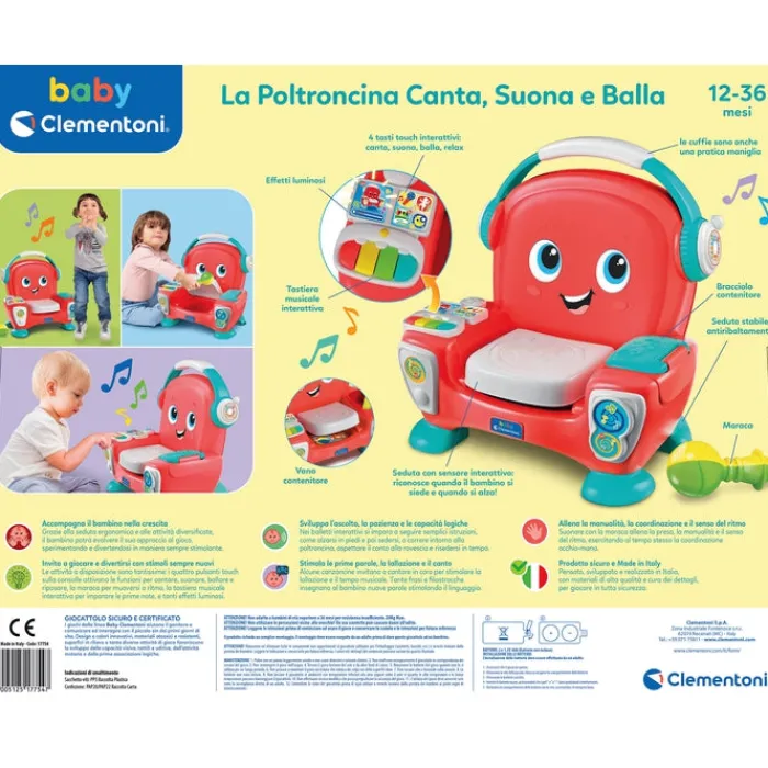 Poltroncina Canta Suona e Balla^Clementoni Clearance