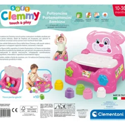 Poltroncina Porta Mattoncini Pink^Clementoni Sale