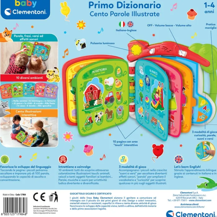 Primo Dizionario Cento Parole Illustrate^Clementoni Discount