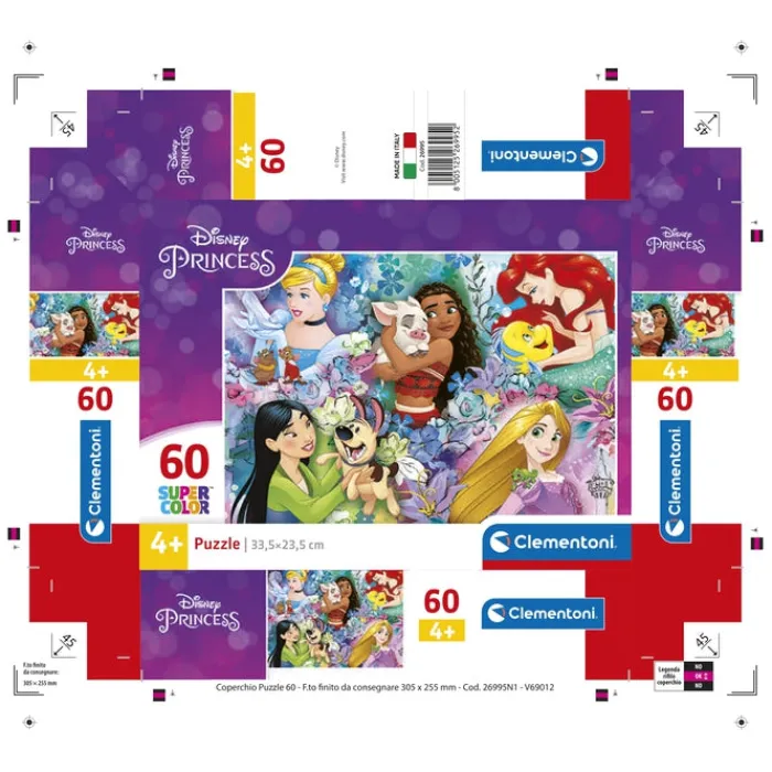 Princess - 60 pezzi^Clementoni Outlet