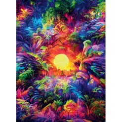 Psychedelic Jungle Sunrise - 500 pezzi^Clementoni New