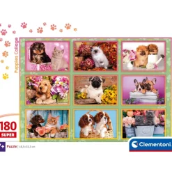 Puppies Collage - 180 pezzi^Clementoni Outlet