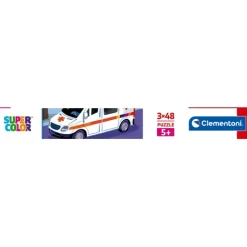 Rescue Vehicles - 3x48 pezzi^Clementoni Outlet