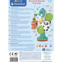 Round & Round Animals^Clementoni Discount