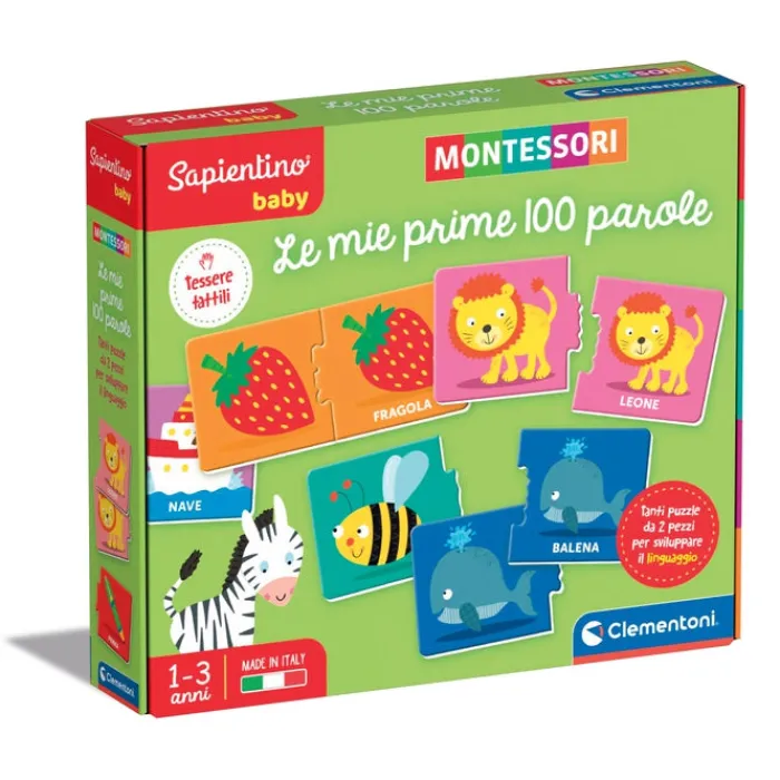 Sapientino Baby Montessori - Le mie prime 100 parole^Clementoni Clearance