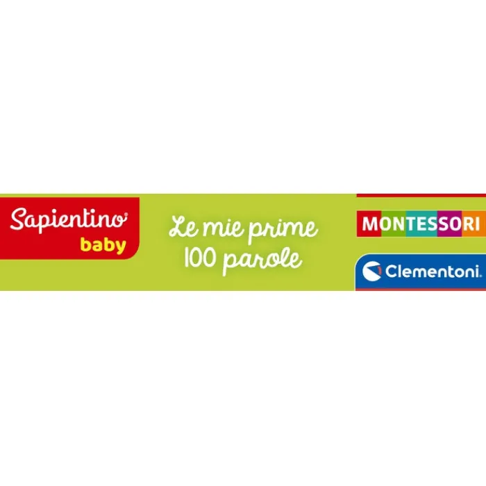 Sapientino Baby Montessori - Le mie prime 100 parole^Clementoni Clearance