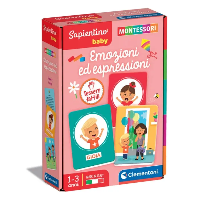 Sapientino Baby Montessori - Carte Emozioni ed Espressioni^Clementoni Sale