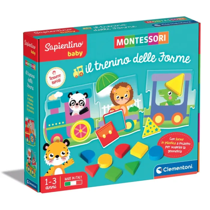 Sapientino Baby Montessori - Il trenino delle forme^Clementoni Clearance