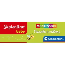 Sapientino Baby Montessori - Parole e colori^Clementoni Outlet