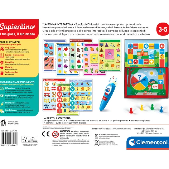 Scuola dell'infanzia - Forme, colori, alfabeto e numeri^Clementoni Hot