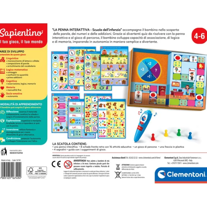 Scuola dell'infanzia - Logica, parole, sillabe, operazioni^Clementoni Online