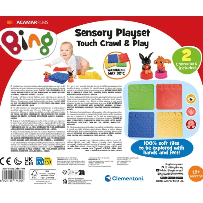 Sensory Play Set Bing!^Clementoni