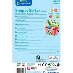 Shapes Sorter Bucket^Clementoni Outlet