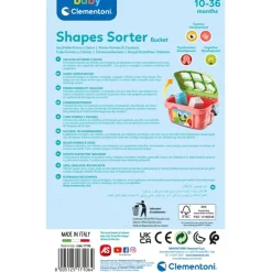 Shapes Sorter Bucket^Clementoni Outlet