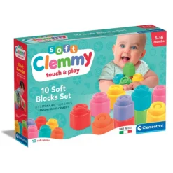Soft Clemmy - Confezione 10 Mattoncini^Clementoni Discount