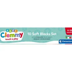 Soft Clemmy - Confezione 10 Mattoncini^Clementoni Discount