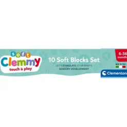 Soft Clemmy - Confezione 10 Mattoncini^Clementoni Discount