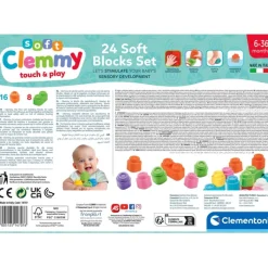 Soft Clemmy - Confezione 24 Mattoncini^Clementoni Sale
