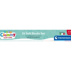 Soft Clemmy - Confezione 24 Mattoncini^Clementoni Sale