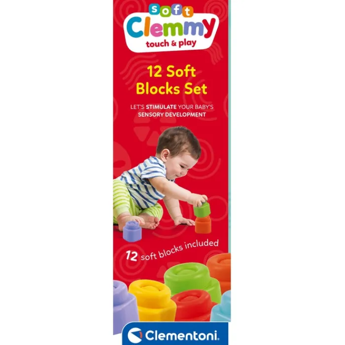Soft Clemmy - Confezione 12 Mattoncini^Clementoni Hot